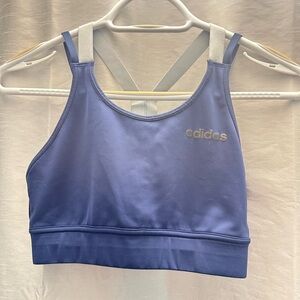 Adidas Navy Climalite Sports Bra